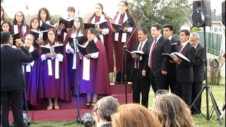 Al mundo paz nació Jesús  Coro Polifonico IEP Temuco 2019 [upl. by Eckardt485]