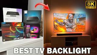 The PERFECT HDMI 21 SYNC BOX  Philips Hue vs FancyLED vs Govee vs Lytmi [upl. by Wappes]