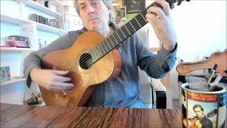 Tangos Material 2  Falseta by Francisco Antonio  Alzapua Section see below  Flamenco Guitar [upl. by Maro]