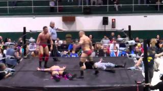 NWS Wrestling Mike Dennis and Chris DAndrea vs Cory Havoc and Nicky Oceans Part 3 [upl. by Rhody]