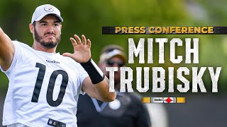 Mitch Trubisky Were very talented hereThats why I wanted to come here  Pittsburgh Steelers [upl. by Etezzil]