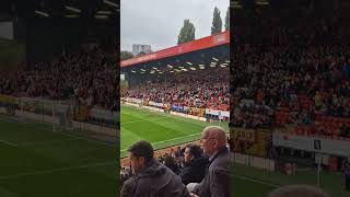 The Wrexham fans sung from start to finish football [upl. by Colville472]