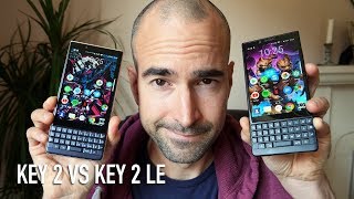 Blackberry Key2 LE vs Key2  Whats changed [upl. by Yor]