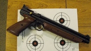 Review Crosman 1377C American Classic MultiPump 177 Cal Pellet Pistol [upl. by Ellehsar]