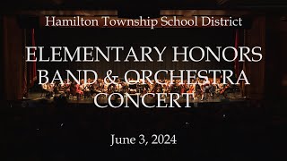 Elementary HONORS BAND AND ORCHESTRA Concert 2024 [upl. by Franza652]