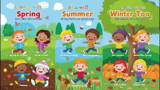 The Four Seasons Song Learn and Sing About Spring Summer Fall and Winter music [upl. by Sitrik]