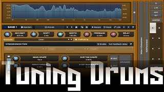 Tuning Drums with MFreqShifterMB [upl. by Ahsinod]