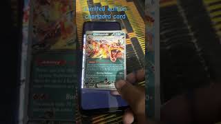 Limited edition charizard pokemon card [upl. by Naima]