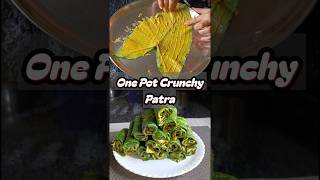 One Pot Crunchy Patragujratiindian cuisineindian food [upl. by Fronia877]