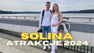 SOLINA  ATRAKCJE  KOLEJ GONDOLOWA ZAPORA REJS STATKIEM 2024 [upl. by Hanforrd]