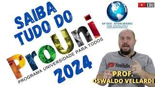 ProUni 2024  Cronograma e como se inscrever prouni2024 [upl. by Eynahpets409]