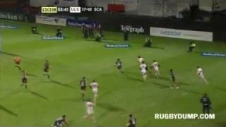 Great try by Stephen Ferris for Ulster vs Scarlets [upl. by Malas]