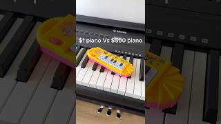 1 piano Vs 500 piano [upl. by Nanaj]