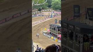 Haiden Deegan has a close call at Southwick motocross [upl. by Dawes]