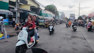 Cambodia 2024 Lifestyle Phnom Penh 2024  Street of Phnom Penh [upl. by Rellek]