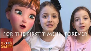 FOR THE FIRST TIME IN FOREVER Frozen Song Live A Capella on Mugglesam [upl. by Jehial]