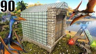 UNE IMMENSE VOLIÈRE POUR DINOSAURES   ARK Survival Evolved  Ep90 [upl. by Seuqramed]