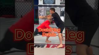 Using C grips to pop your opponent’s frame while they push will get you a great double leg entry [upl. by Lasyrc]