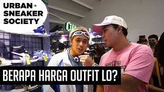 BERAPA HARGA OUTFIT LO PT 18  USS YARD SALE 2023 [upl. by Lairbag]