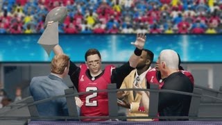 Madden NFL 25  Atlanta Falcons Super Bowl Video Intro amp Celebration [upl. by Jehanna613]