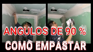 Como EMPASTAR LOS ÁNGULOS 📐 DE 90 [upl. by Iddet]