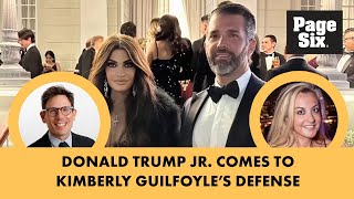 Donald Trump Jr says he and ex Kimberly Guilfoyle share ‘special bond’ [upl. by Hwu548]