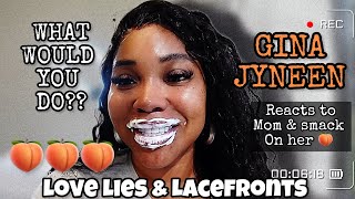 REACTION  Gina Jyneen  BEAUTY MAINTENANCE • LIP FILLER • STANDIN ON BUSINESS [upl. by Derte]