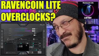 Ravencoin Lite Overclock Settings How to Overclock to Mine Ravencoin Lite [upl. by Ellerred305]