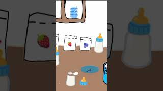 Milk part 2babycat babyemoji babyemojicat animation [upl. by Slavic]