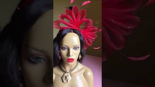 How to make crinoline fascinator diy fascinator finexcollections hairaccessories handmadefan [upl. by Ais]