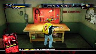 Dead Rising 2 Off the Record Laser Gun Boomstick Laser Sword Super BFG Lightning Gun Guide [upl. by Haag]