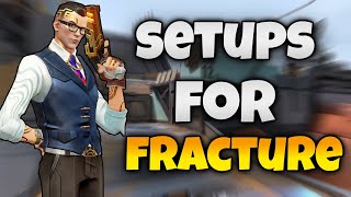 OP Chamber Setups On Fracture  Valorant Guide [upl. by Melisandra]