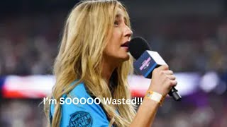 Ingrid Andress Botched The National Anthem [upl. by Ahsinna]