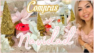 DECORACIÓN PARA NAVIDAD 🎄 COMPRAS NAVIDEÑAS 🌸🎄 OyukiHernandez [upl. by Aynom]