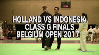 Holland VS Indonesia  Class G Finals  Pencak Silat Belgium Open 2017 [upl. by Godiva]