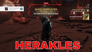 Assassins Creed Odyssey  The Fate Of Atlantis  Herakles  Fallen Guardian  The One Trophy [upl. by Chirlin419]