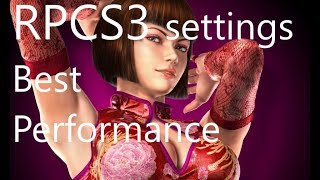 Old Tekken 6 RPCS3 Best performance settings [upl. by Pry]