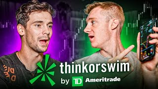 Teaching My Friend How To Set Up amp Use ThinkOrSwim TOS Platform [upl. by Philis]