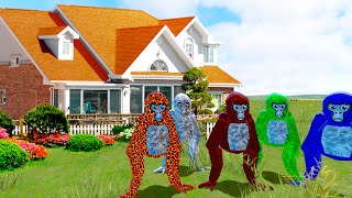 Gorilla Tags Blood PBBV House in Garrys Mod [upl. by Ocsic]