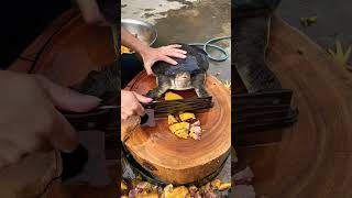 Meat Cutting🥩🍗🍖 Kitchen Knife  mini wood toy  wood workingart skill  wood  hand crafts shorts [upl. by Ennaeerb]