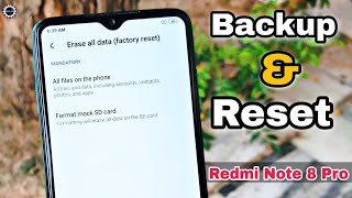 Redmi Note 8 Pro Backup amp Restore Guide  Take Full Backup Of All MI Phones [upl. by Fabyola284]