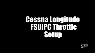 FSUIPC Saitek Throttle Quadrant Setup [upl. by Oniluap249]