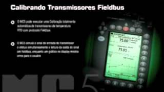 Calibrador configurador opera em redes Fieldbus e Profibus [upl. by Sheelagh]