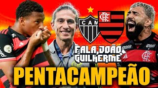 FLAMENGO PRIMEIRO CAMPEÃO DA ARENA MRV PENTACAMPEÃO DA COPA DO BRASIL [upl. by Kerat226]