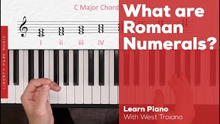 What are Roman Numerals In Musical Notation [upl. by Hedi778]