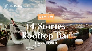 14 Stories Rooftop Bar in Cape Town  Review [upl. by Idalla28]