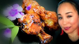 Teriyaki Chicken Wings Chinese Style [upl. by Sacrod707]