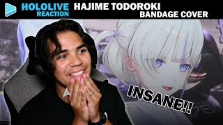 BANCHOU CAN DANCE Hololive  Hajime 3D Bandage Performance Reaction ReGLOSS 3D Debut [upl. by Anik]