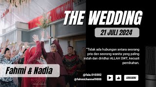 Fahmi amp Nadia wedding clip 21 juli 2024 [upl. by Hut]