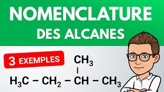 Nomenclature des ALCANES ✏️ Exercice  1ère  Physique Chimie [upl. by Sharla]